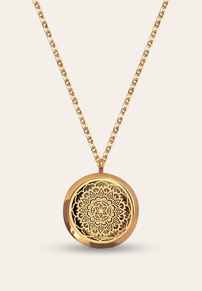 LYKKE MIRISNI MEDALJON LOCKET OF BIG DREAMS STANDARD LANČIĆ GOLD LYKKE LOCKET OF BIG DREAMS MIRISNI MEDALJON - Slika 1