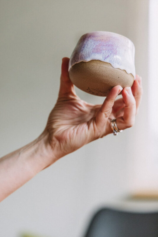 Koshmar design Tač magnolia keramička šalica