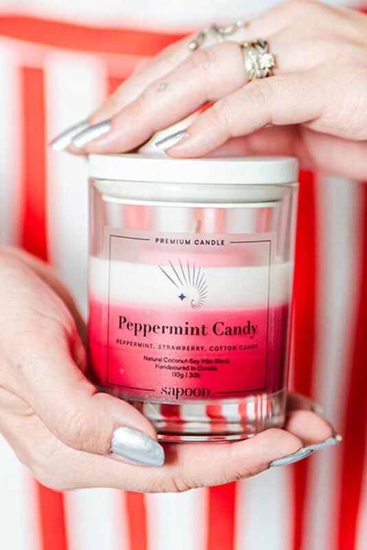 PEPPERMINT CANDY SAPOON SVIJEĆA